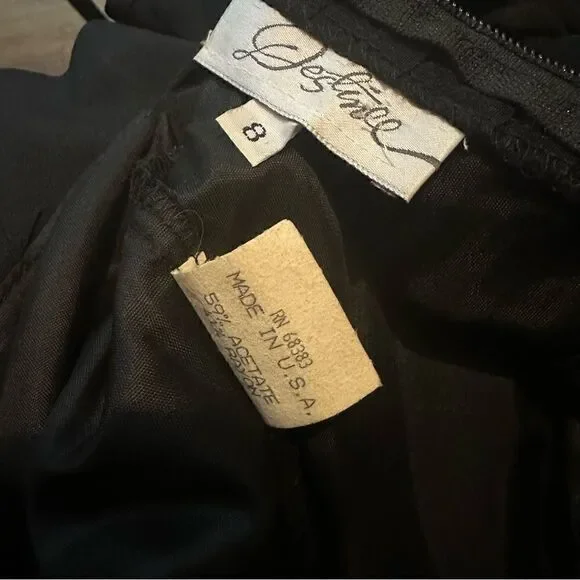 Vintage
Destinee Womens Black Boned Ruching Chest Dress USA Size 8 - Picture 7 of 13